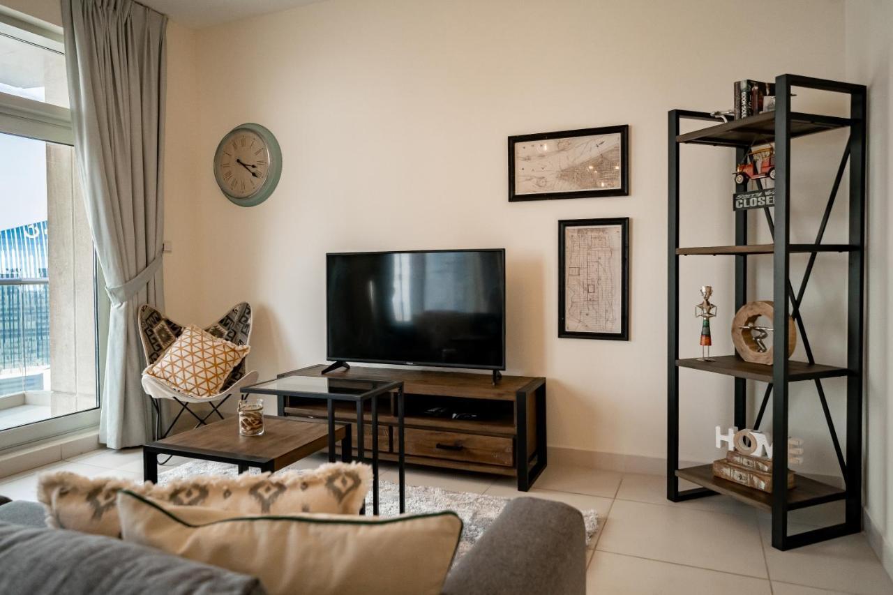 Higuests - Designer Apt With Panoramic View Near Burj Khalifa Apartamento Dubai Exterior foto