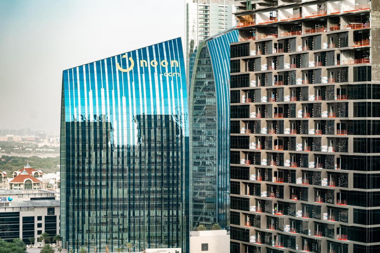 Higuests - Designer Apt With Panoramic View Near Burj Khalifa Apartamento Dubai Exterior foto