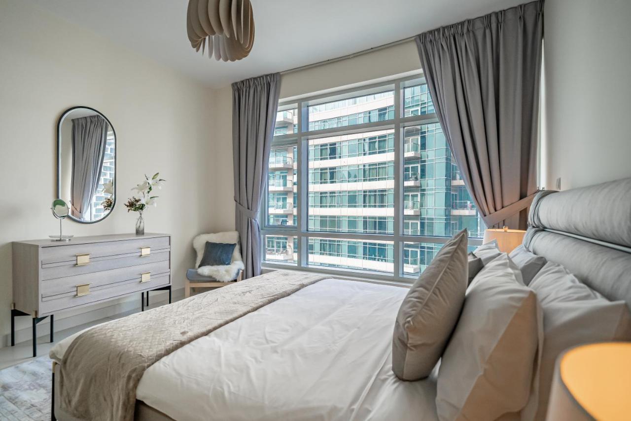 Higuests - Designer Apt With Panoramic View Near Burj Khalifa Apartamento Dubai Exterior foto